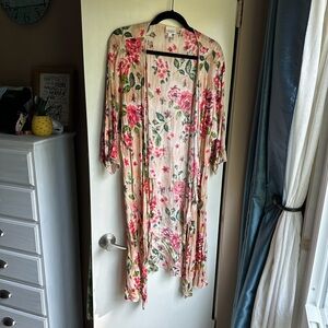 Floral Kimono Cardigan